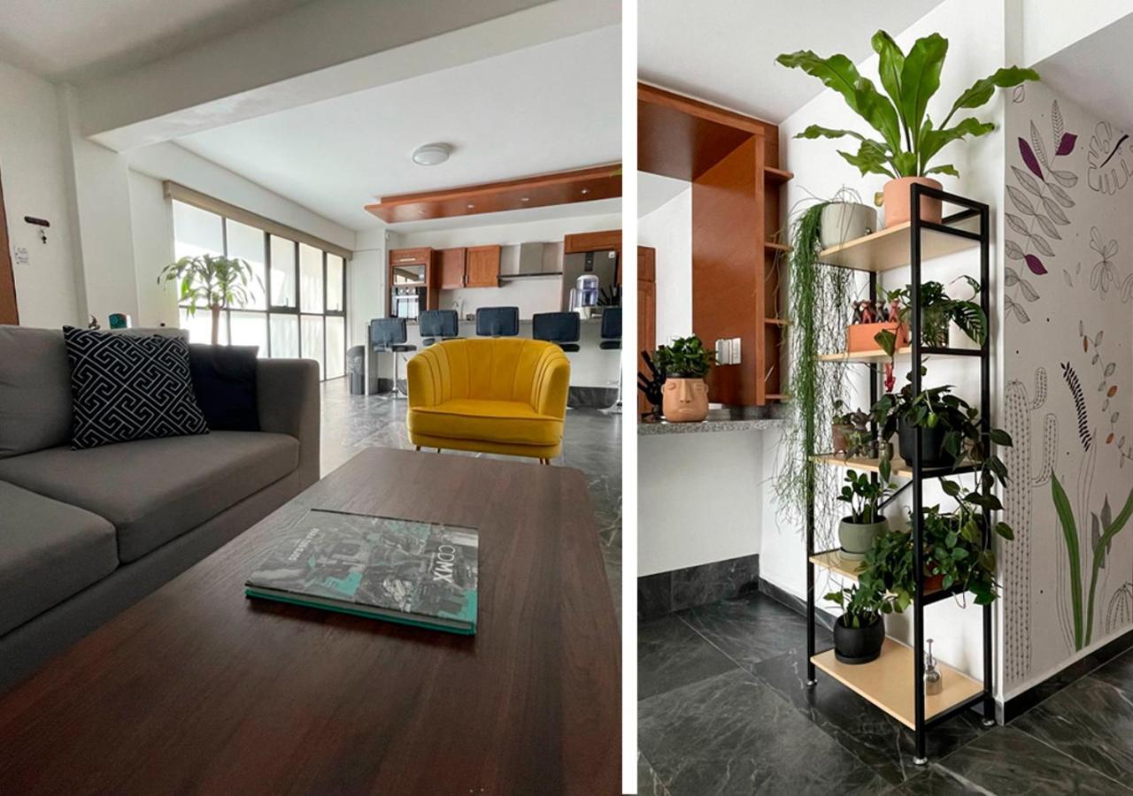 Great Apartment In The Heart Of Coyoacan Mexiko-Stadt Exterior foto